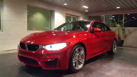 New Bmw M4 Sakhir Orange With Orange Leather Exhaust Sound Car