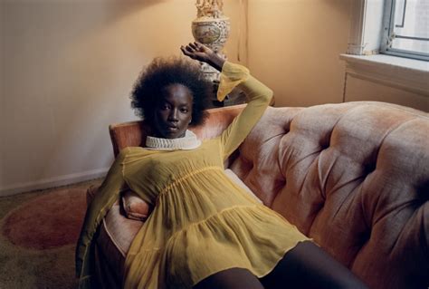 Renell Medrano Captures Anok Yai For British Vogue Jan 2023 Anne Of