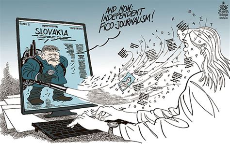 Oliver Schopf Editorial Cartoons Slovakias Prime Minister Robert Fico