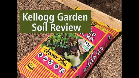 Review Of Kellogg Garden Organics Raised Bed Potting Mix YouTube