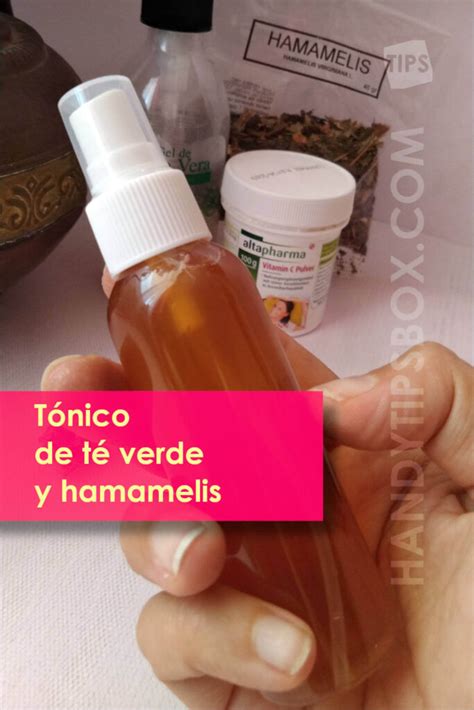 T Nico De T Verde Y Hamamelis Para Que Tu Piel Luzca M S Joven