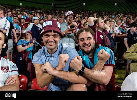 Prague Czech Republic Th June Football Fans Of West Ham