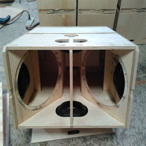 Image Result For Homemade Line Array Speakers Subwoofer Box Design