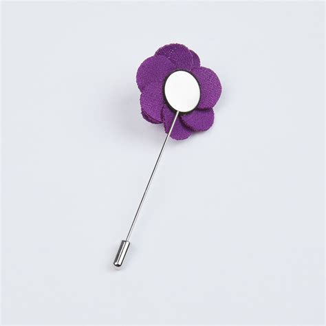 Flower Lapel Pin Purple Karako Touch Of Modern