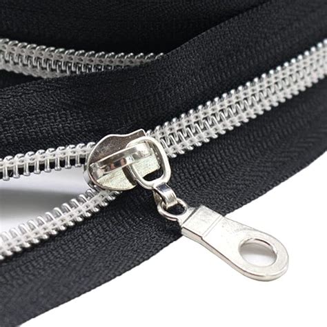 Mebuzip Silver Metallic Nylon Coil Zippers By The Yard Bulk Coil