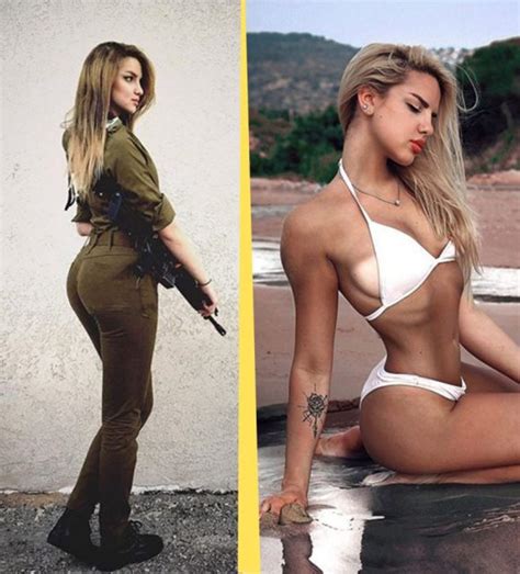 Hot Israeli Army Girls In Uniform And Bikini Pics
