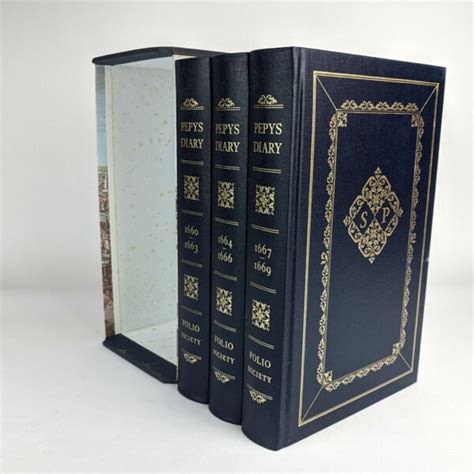 Pepys Diary Folio Society 3 Volumes The Book Merchant Jenkins