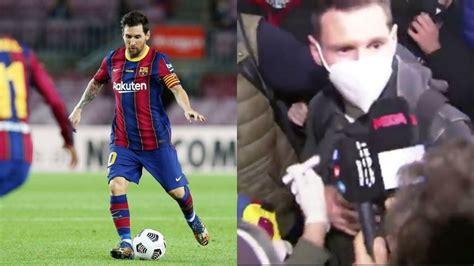 Lionel Messi La Star Du Fc Barcelone R Pond Aux Critiques Du Clan