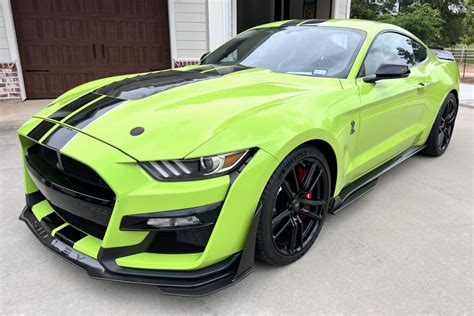 1 300 Mile 2020 Ford Mustang Shelby GT500 For Sale On BaT Auctions