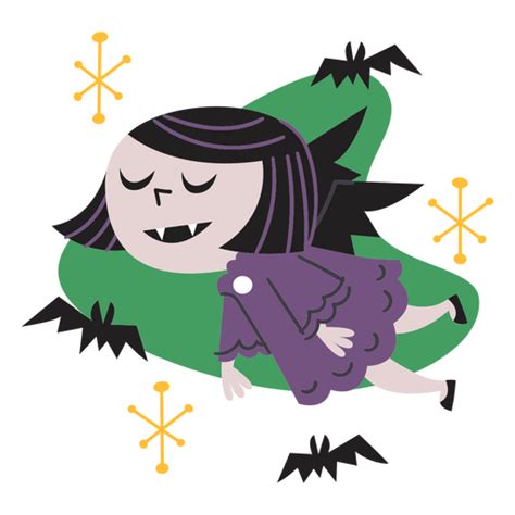 Vampire Girl Cartoon Png And Svg Design For T Shirts