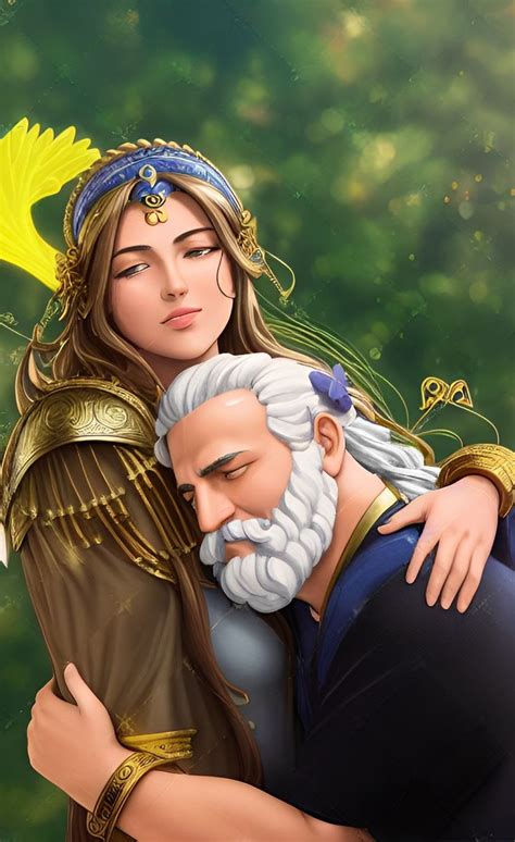 In Greek Mythology The King Of Gods Zeus Treated His Daughter Athena