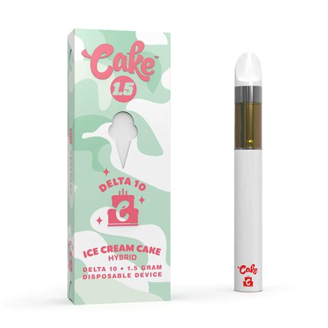 Cake Delta 10 “ice Cream Cake” Disposable Vape