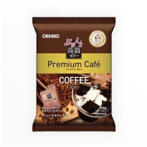 orihiro purunto konjac jelly premium cafe coffee