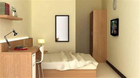 8 Inspirasi Desain Kamar Kost 3x4 Kamar Mandi Dalam Estetis