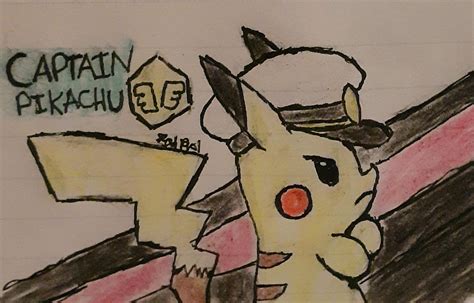 Captain Pikachu by Lbat1901 on DeviantArt