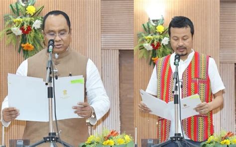 Tripura Ruling Coalition Led By Bjp Gets New Member Two Ministers From