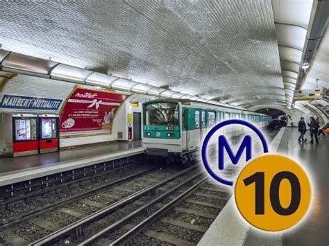 M Tro Ligne Trajet Entre Boulogne Pont De Saint Cloud Et Gare D