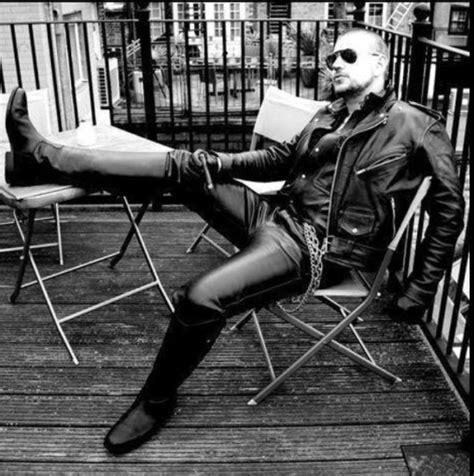 Gay Leather Biker On Tumblr