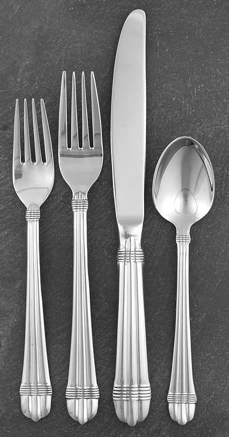 Odyssey Stainless 4 Piece Place Setting By Hampton Silversmiths