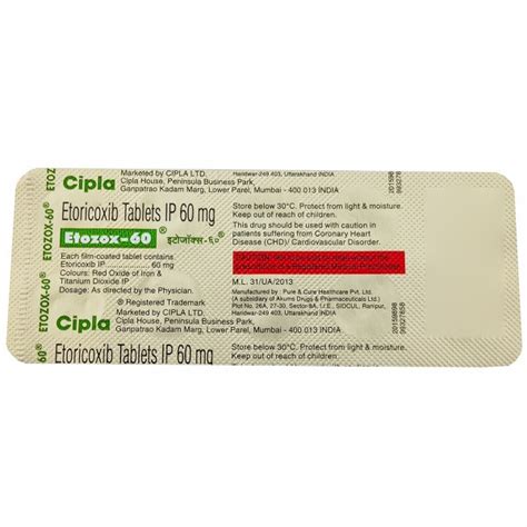etozox  mg tablet  tab wholesale price  pharmacies