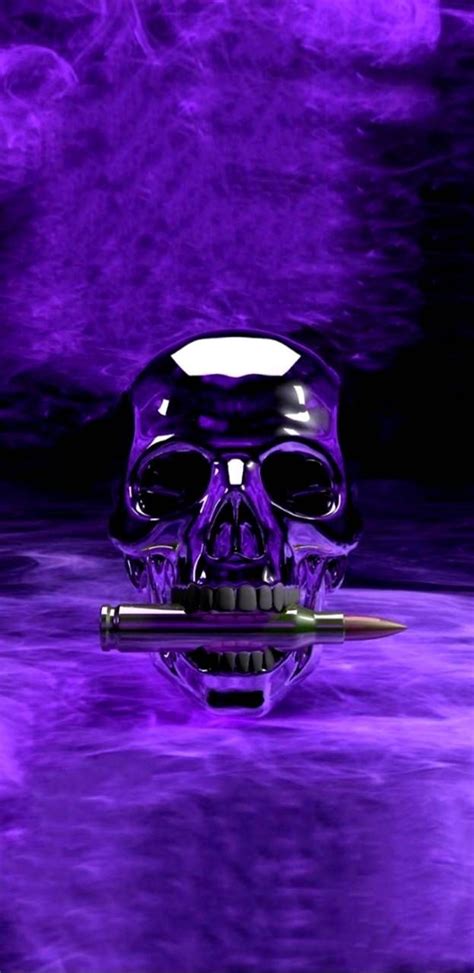 Purple Skeleton Wallpapers Wallpaper Cave