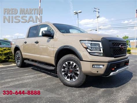 New 2023 Nissan Titan Crew Cab PRO 4X Truck In Akron 5N23824 Fred