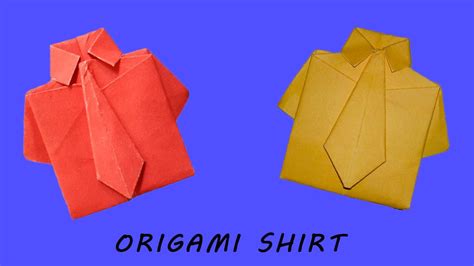 Origami Shirt Making Tutorial How To Make A Shirt Beautiful Shirt