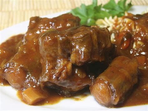 Braised Oxtails Recipe Oxtail Recipes Oxtail Stew Recipes