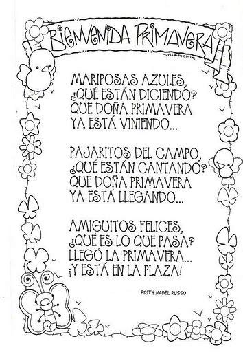 Poemas Infantiles Para Imprimir Y Leer A Los Ni Os Y Ni As