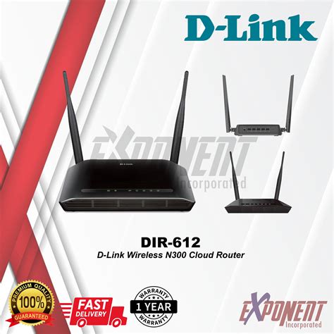 DIR 612 D Link Wireless N300 Cloud Router Lazada PH