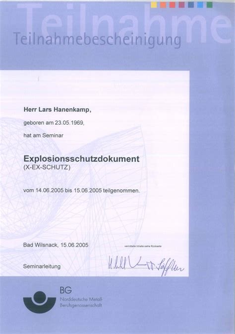 Explosionsschutzdokument Berufsgenossenschaft Lh Echtner