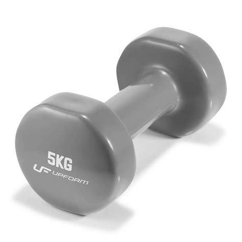 Vinyl Dumbbell 5 Kg UpForm 5 Kg Bars And Weight Plates Dumbbells