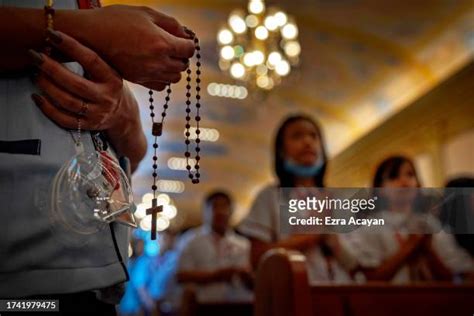 Kids Praying The Rosary Photos And Premium High Res Pictures Getty Images