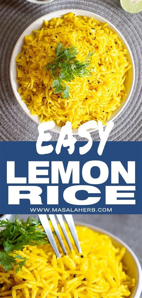 South Indian Lemon Rice Recipe Artofit