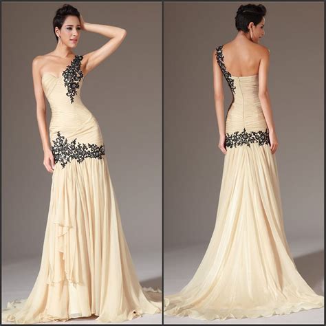 2014 New Arrival One Shoulder Appliques Ruched Bodice Sheath Evening Dress Chiffon Prom Dress