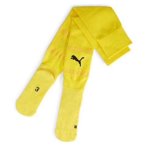 TeamFINAL Socks Faster Yellow PUMA Black Sport Yellow