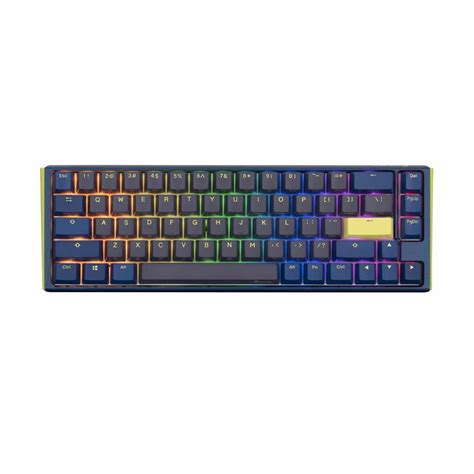 Keyboard Mechanical Ducky One Sf Rgb Pbt Double Shot Keycaps Hot Swappable Cherry Mx Black
