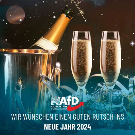 Wir wünschen einen guten Rutsch ins neue Jahr 2024 AfD Fraktion