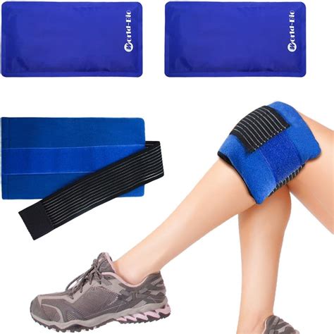 Knee Gel Ice Hot Cold Pack Wrap For Knee Replacement Swelling Sports Injuries Surgery Pain
