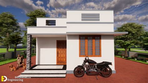 550 Sq Ft 2bhk Modern House Design And Free Plan Engineering Discoveries