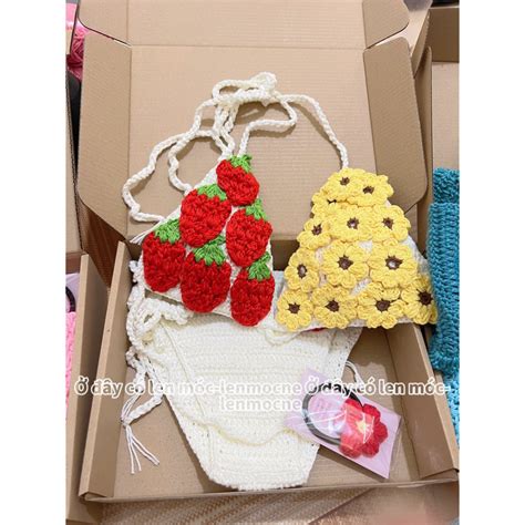 Mua BIKINI LEN MÓC TRÁI CÂY TRÁI TIM MÓC BIKINI THEO YEU CẦU giá rẻ nhất TecKi Vn