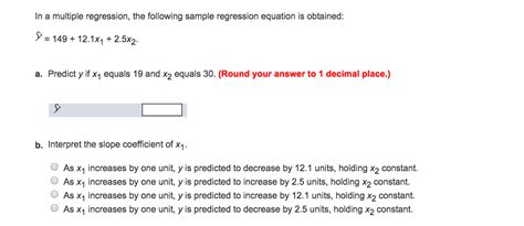 Interpreting Simple Linear Regression Equation Mdper