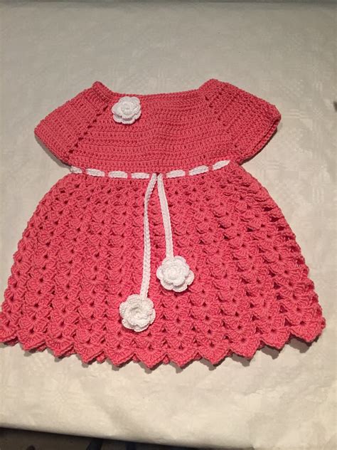 Tuto Robe bébé au crochet