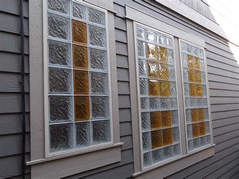 Vinyl Framed Glass Block Windows Innovate Building Solutions