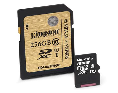 Kingston Class 10 UHS I SDXC 256GB And MicroSD 128GB Review Legit Reviews