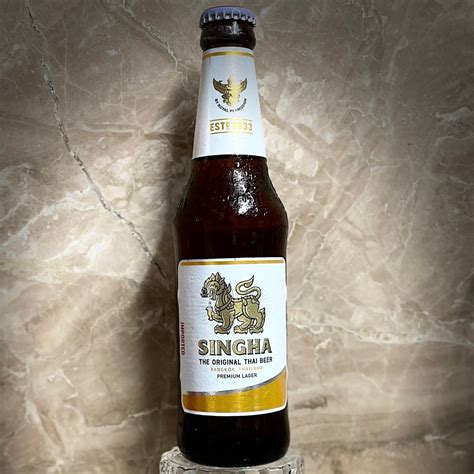 #71 – Singha – Thai Premium Lager beer - Beer With Sid