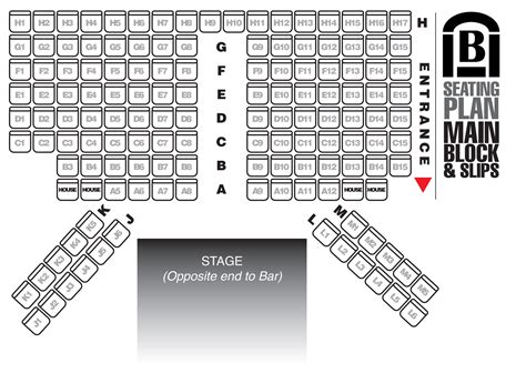 Seating Plan – Brentwood Theatre