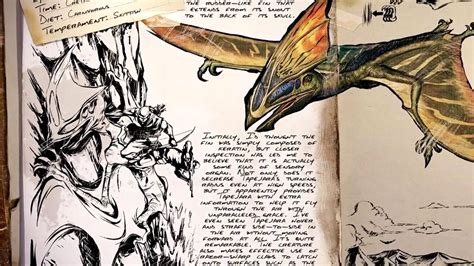 ARK Survival Evolved Dossier Tapejara Nuevo Dinosaurio Nuevo