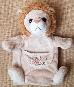 Marionnette Lion Marron Histoire D Ours