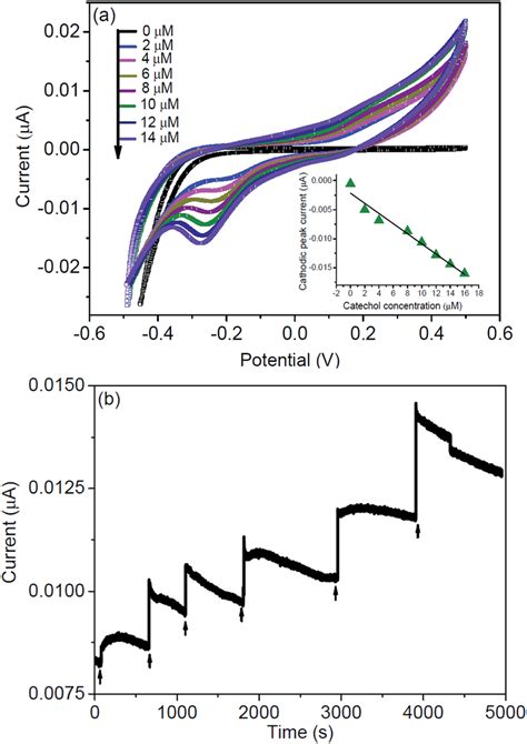 A Cyclic Voltammetric Curve Of Zno Thin Film Electrode With